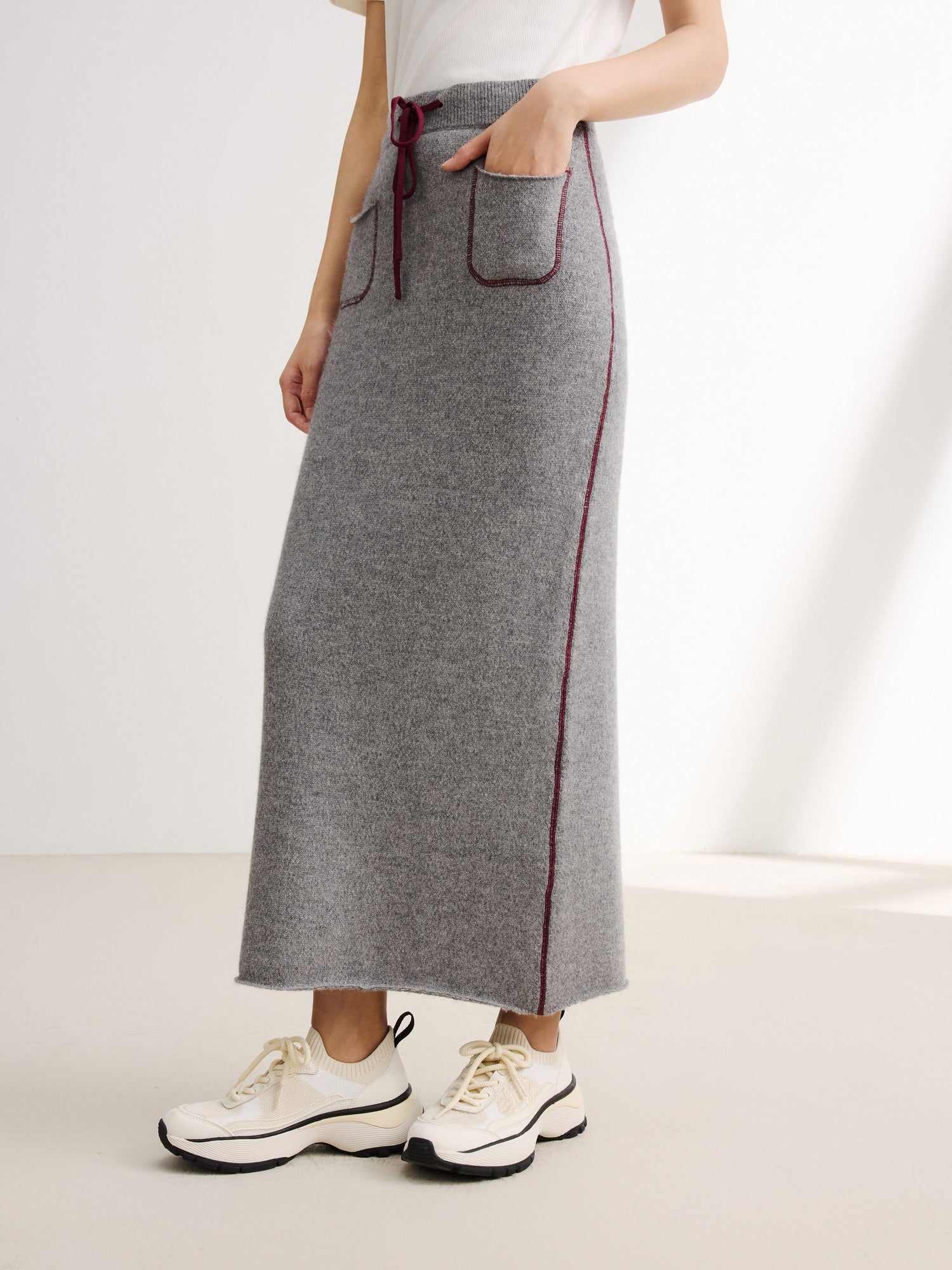 Midi Dress | Heather Grey