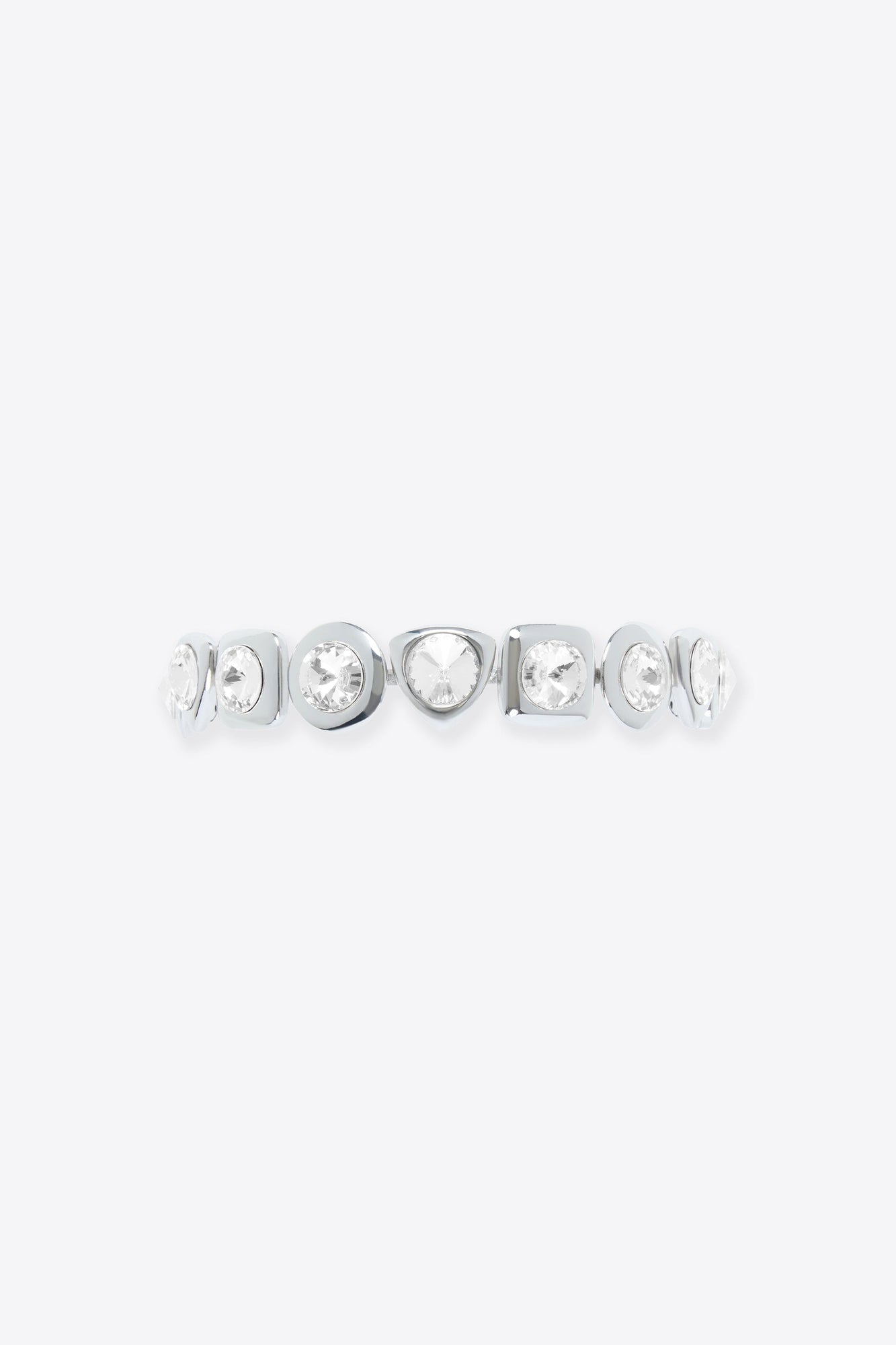 Crystal Stud Headband | Silver