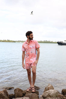 Flamingo Swim Short | Pink