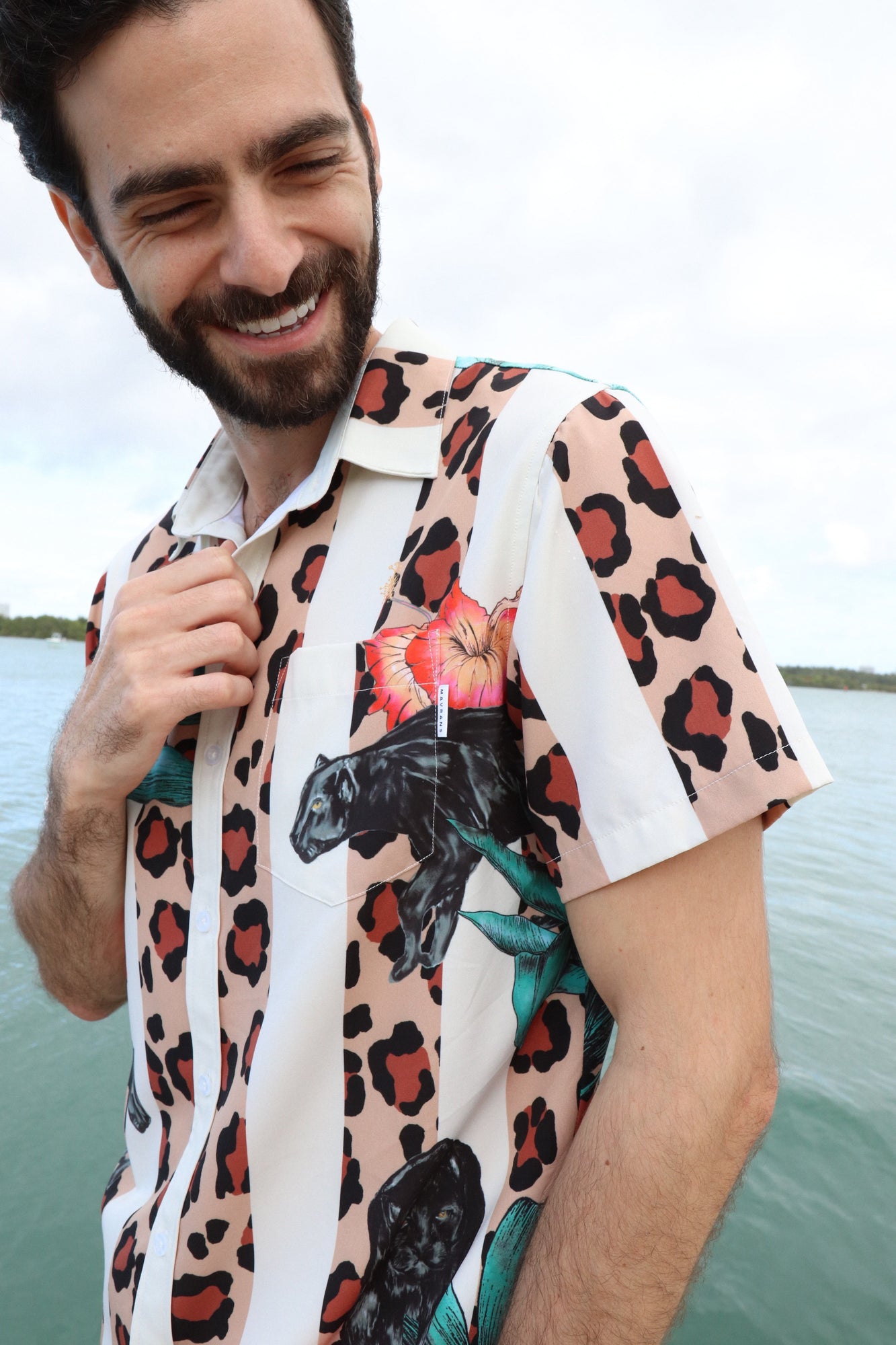 Leo Pantera Weekend Shirt | Brown