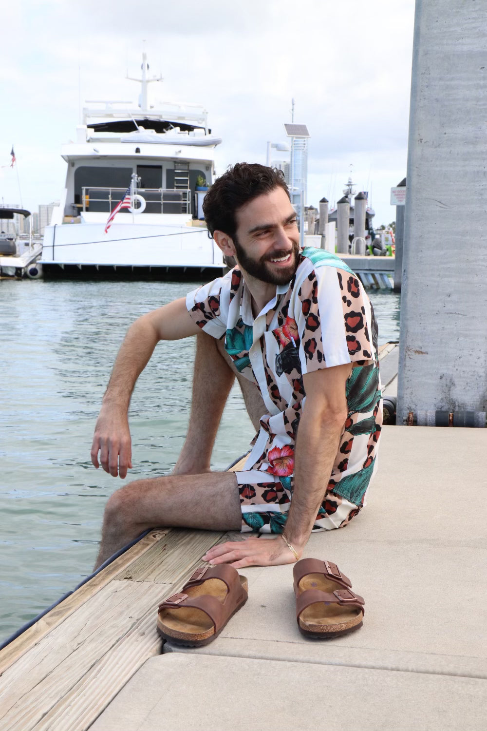 Leo Pantera Weekend Shirt | Brown