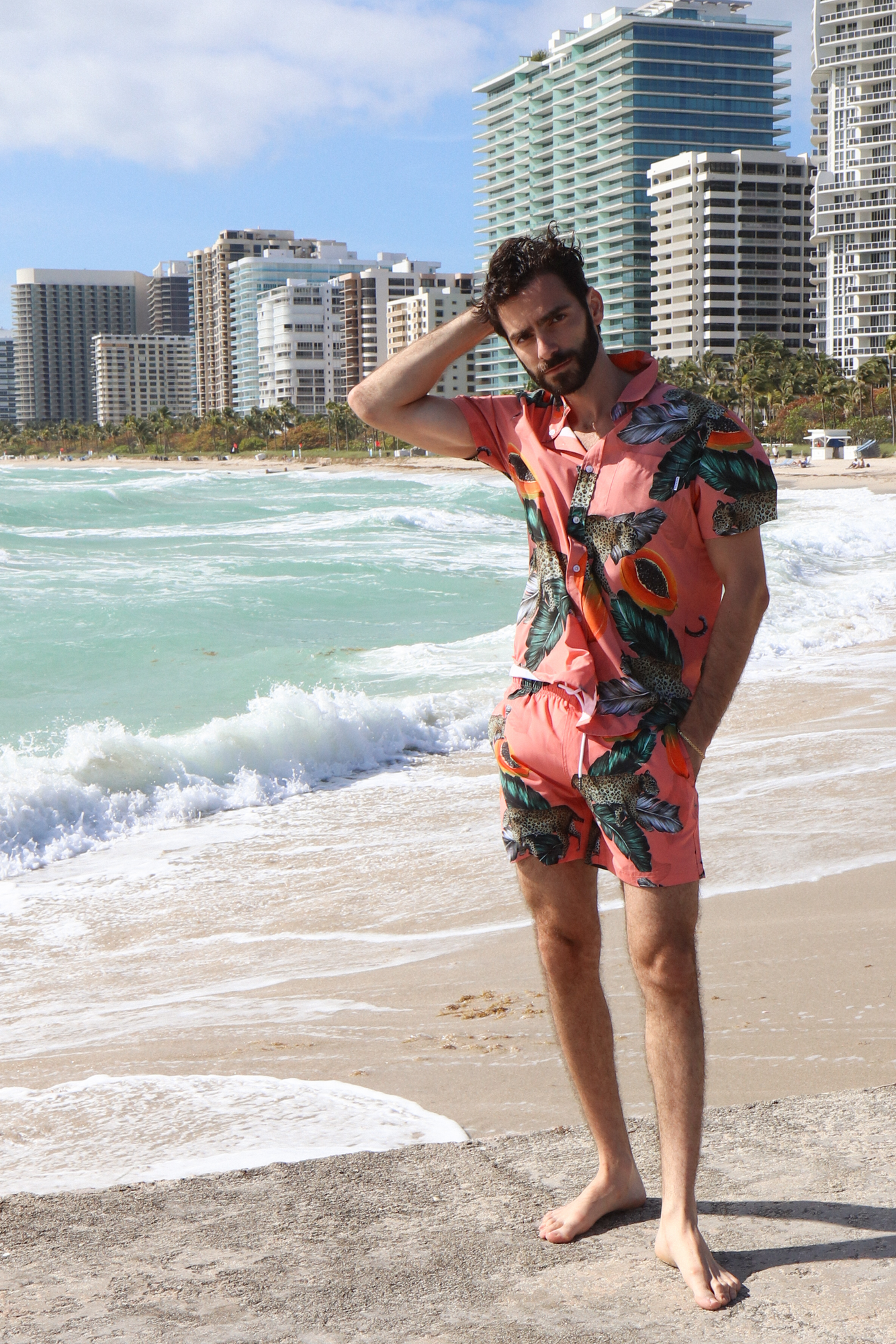 Fruta Bomba Swim Short | Pink