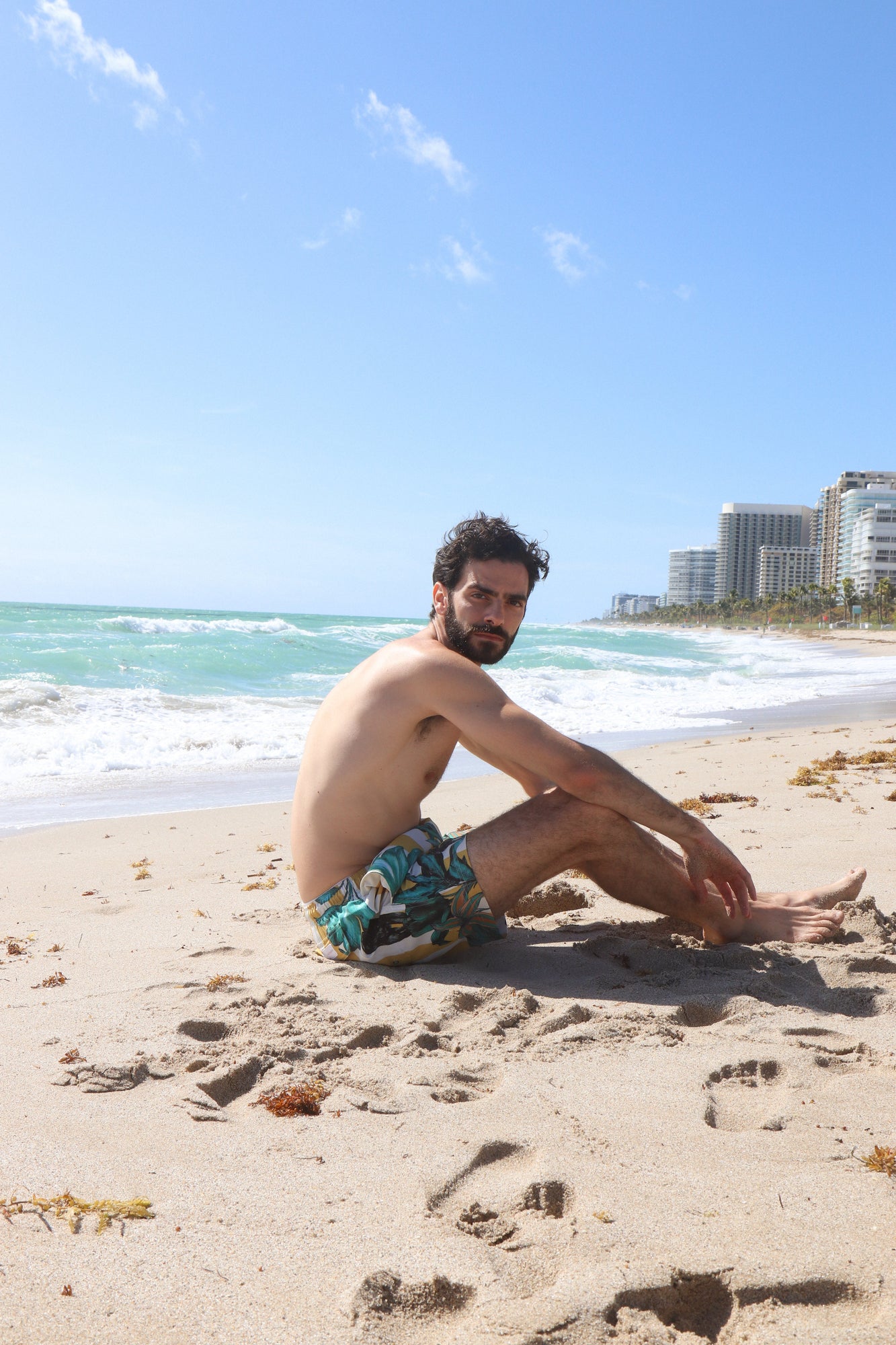 Pantera Swim Short | Yellow