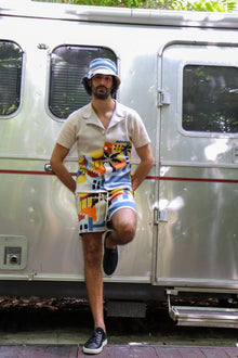 Havana Sunset Knit Shirt | Beige