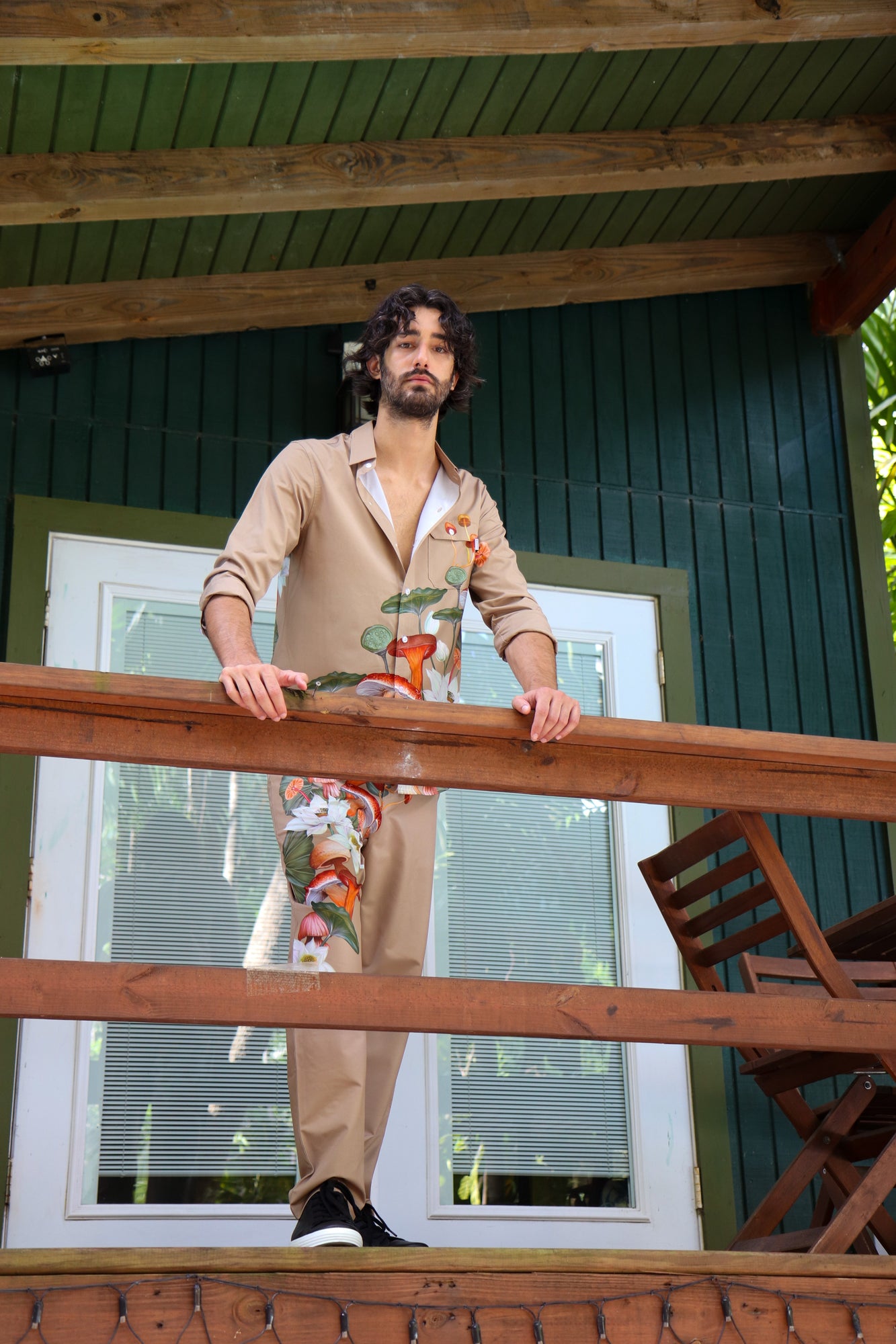 Shrooms Pant | Brown