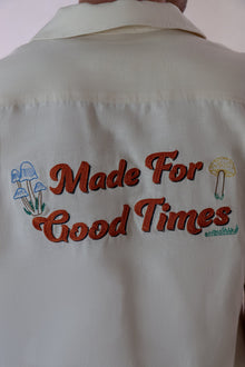 Mushroom Linen Shirt | Beige