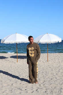 Green Umbrella Knit Sweater | Green