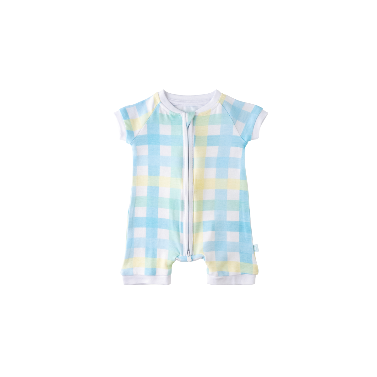 Baby | Short-Sleeve Bamboo Romper | Olive