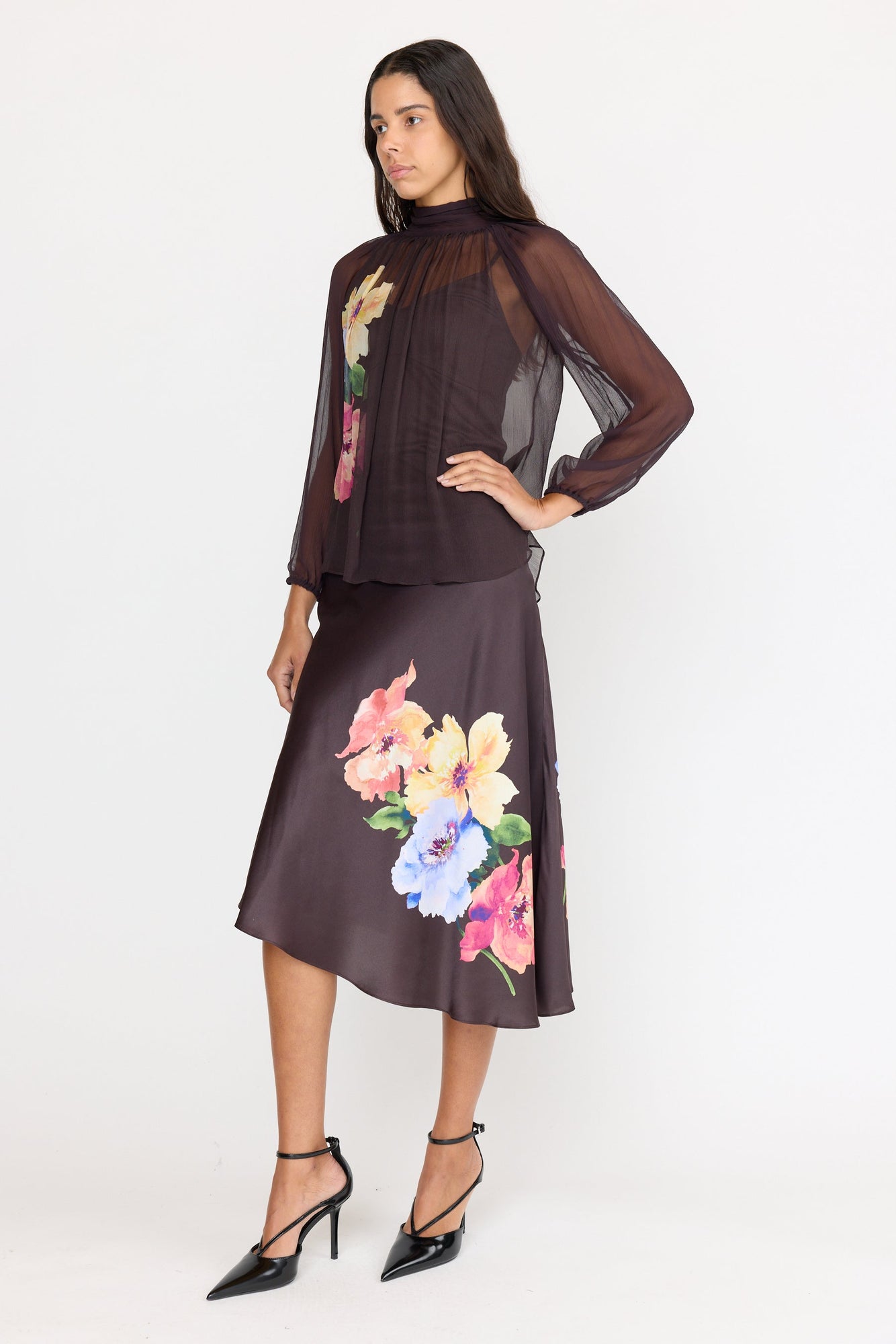 Teagan Blouse | Twilight Aster