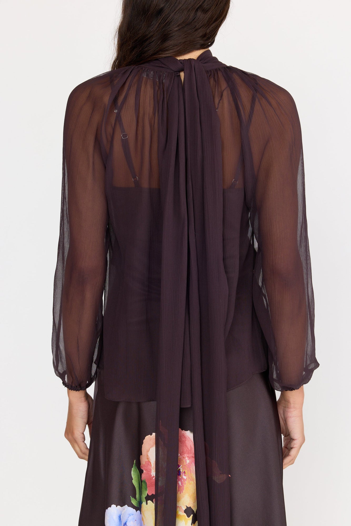 Teagan Blouse | Twilight Aster
