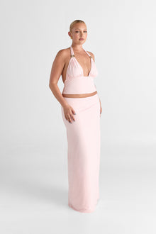 Cleo Maxi Skirt | Pink