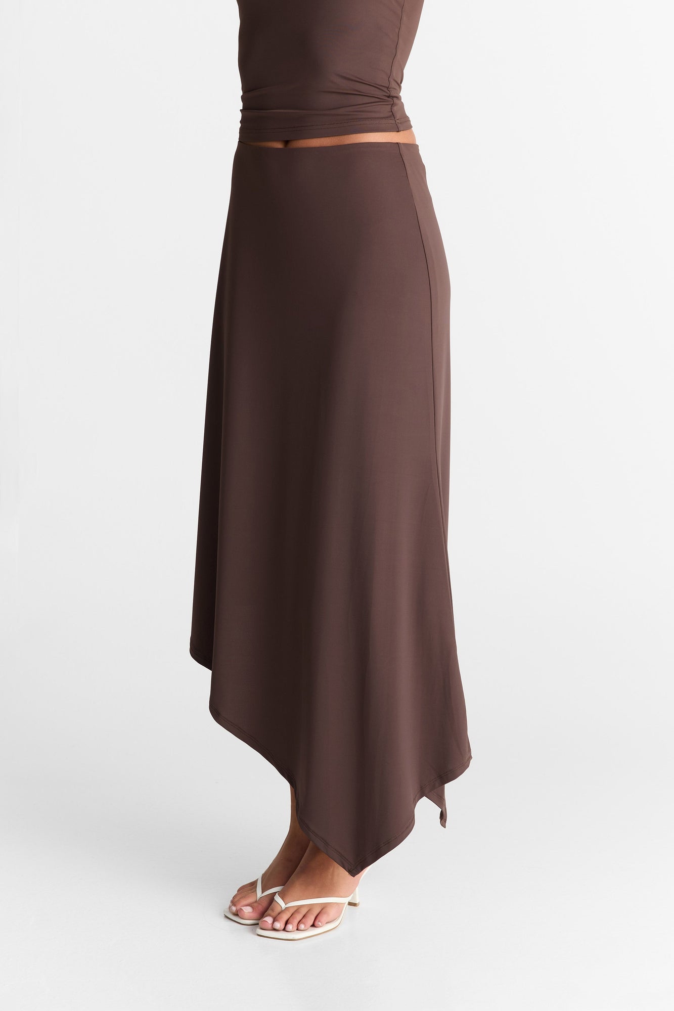 Lyra Maxi Skirt | Chocolate