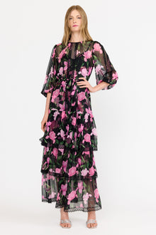 Nina Dress | Onyx Florette