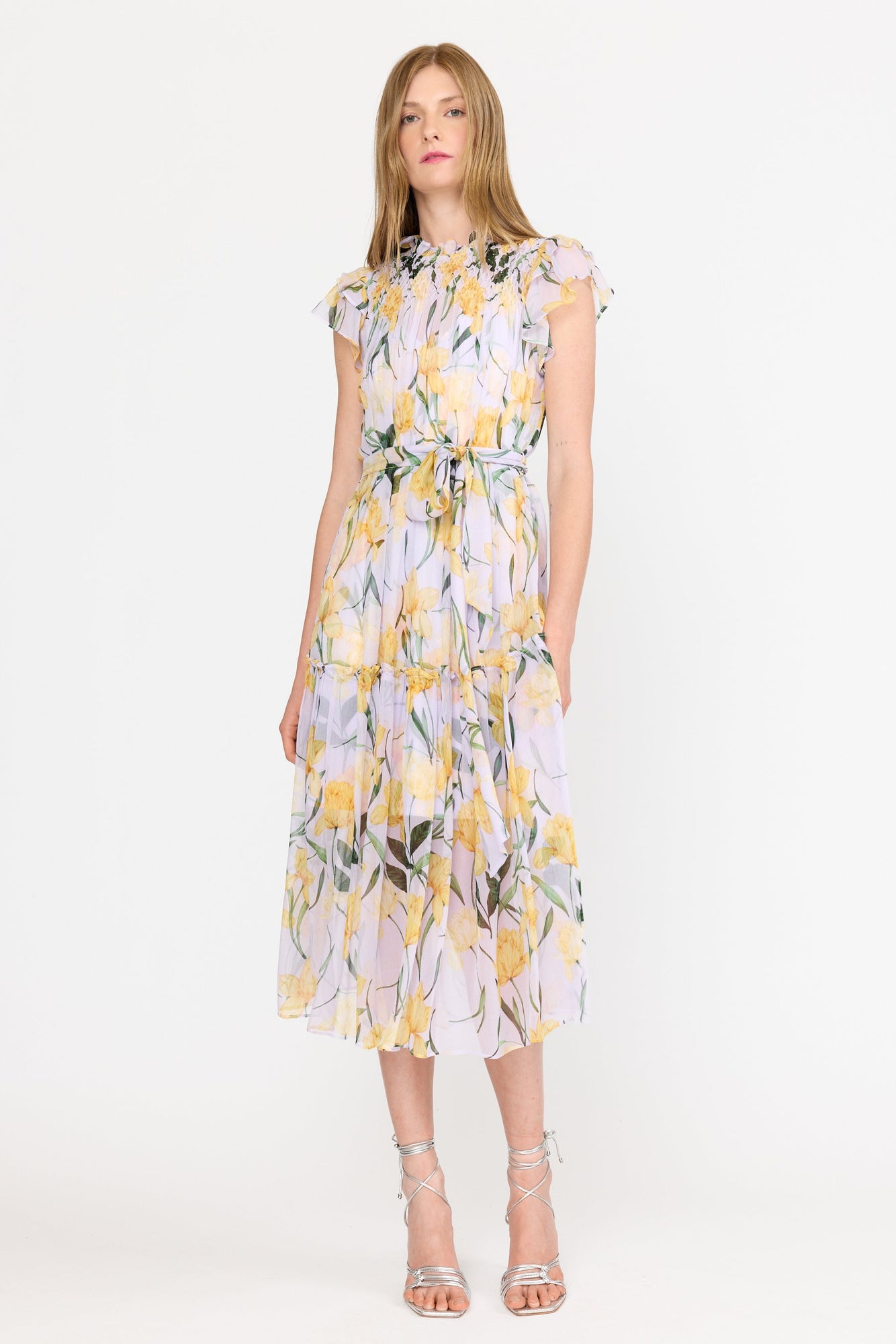 Vera Dress | Lilac Florette