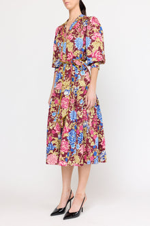 Layla Dress | Carmine Floral