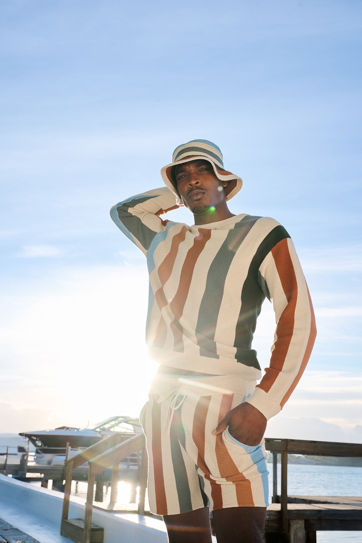 Rayas Crochet Sweater | Multicolor