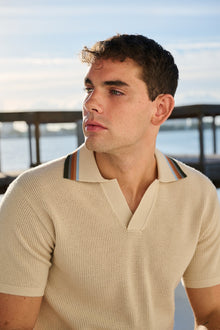 Rayas Crochet Polo | Multicolor