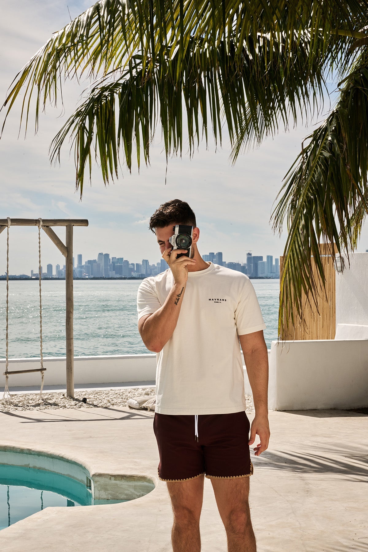 Vanilla MAVRANS T-shirt | Beige