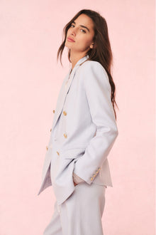 Reiser Wool-Blend Double-Breasted Blazer | Whispy Sea