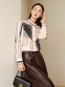 Heavyweight Silk Shirt | Beige