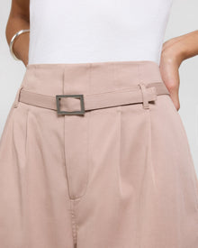 Womens | Lyocell Paperbag Trouser | Lunar Grey