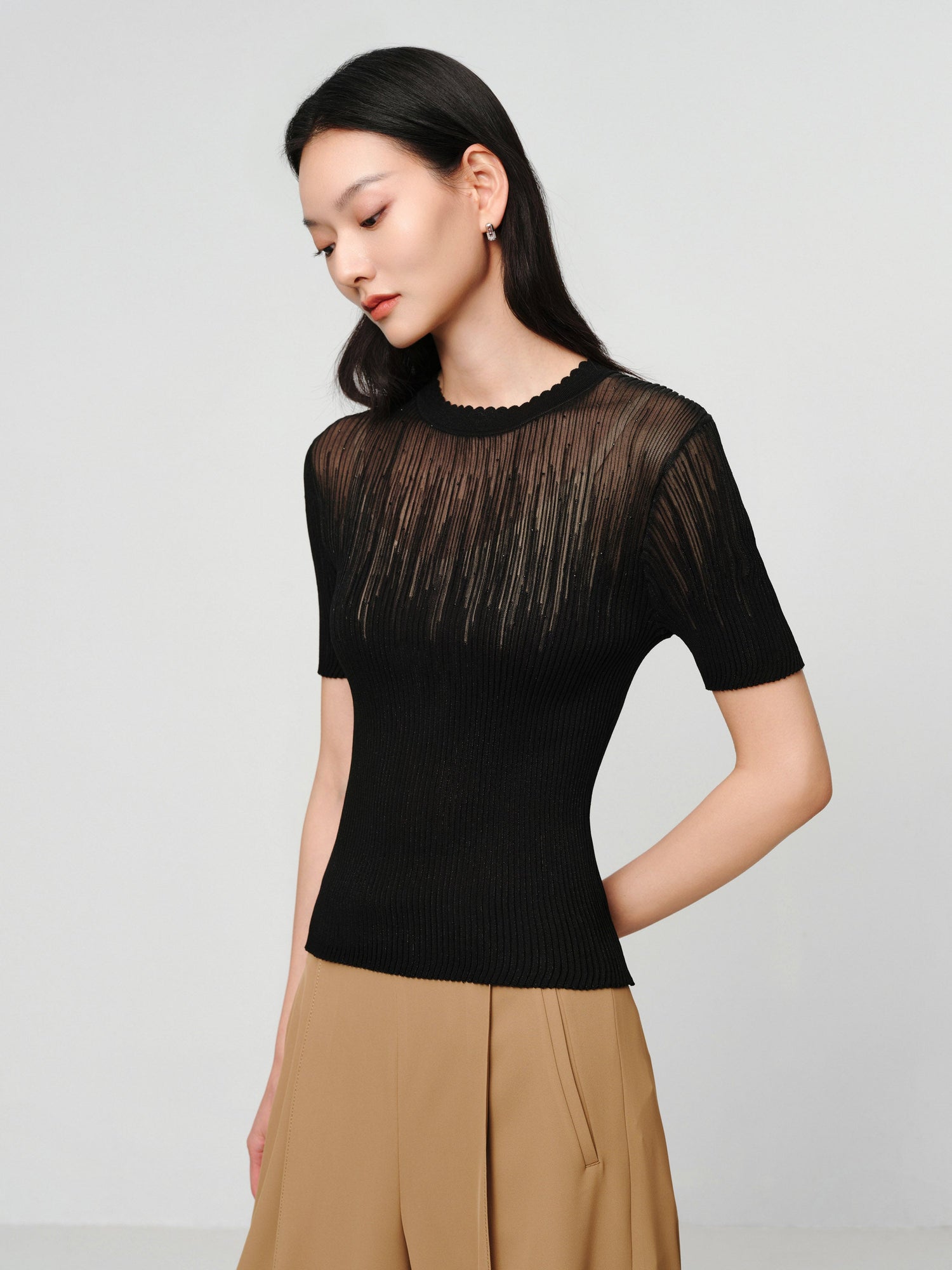Acetate Top | Black