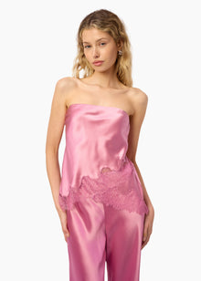 Odessa Strapless Camisole | Elderberry