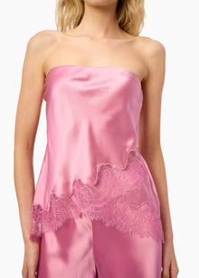 Odessa Strapless Camisole | Elderberry