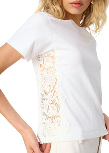 Ebra Cotton Tee | White