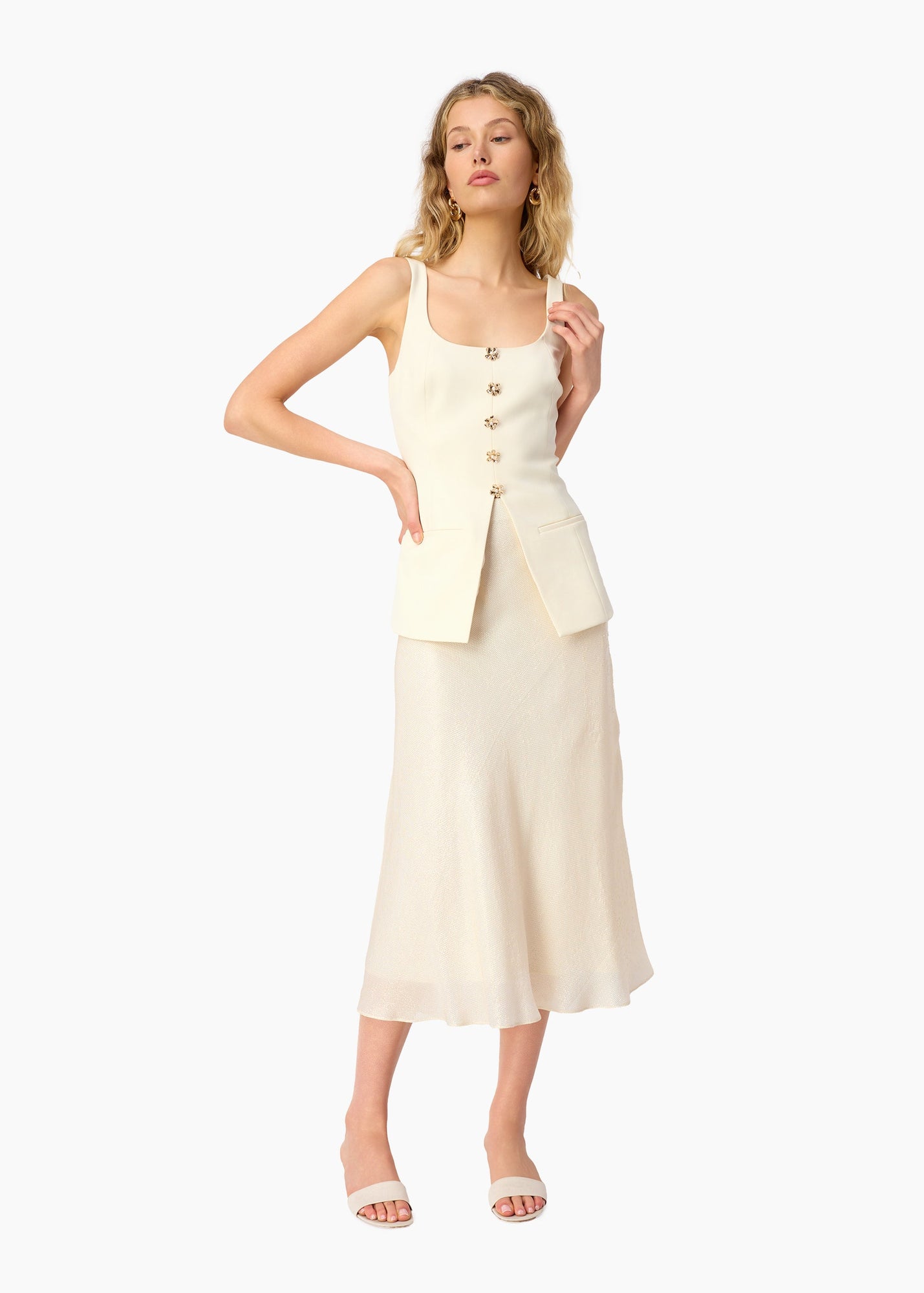Audra Corset Top | Cream