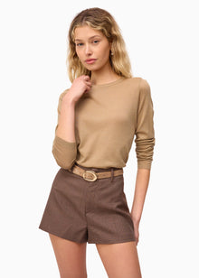 Jaime Lightweight Knit Top | Miso