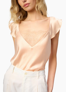 Sinead Top | Light Peach