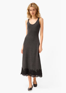 Una Knit Midi Dress | Carbon