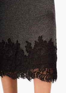 Una Knit Midi Dress | Carbon