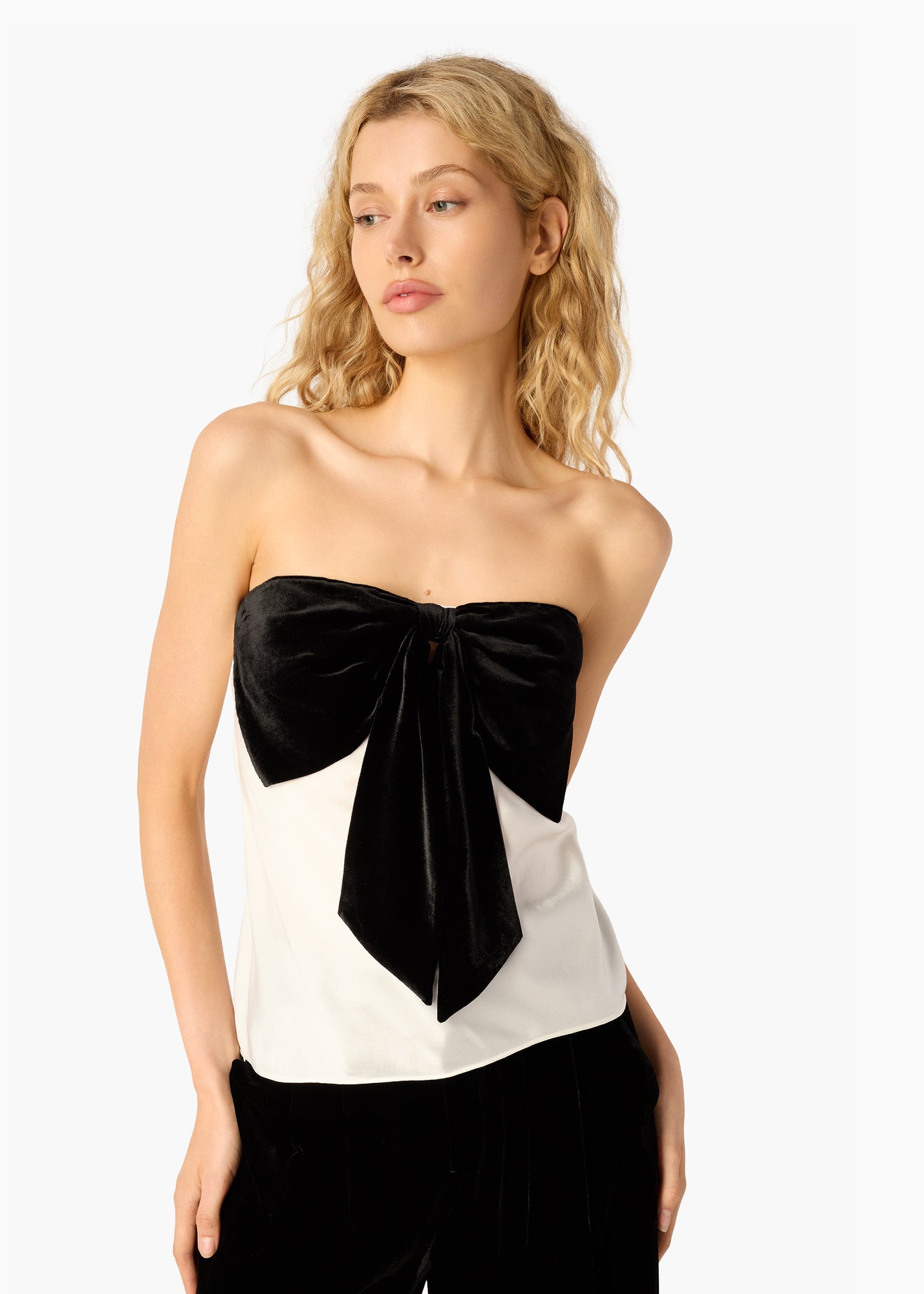 Lora Strapless Camisole | White