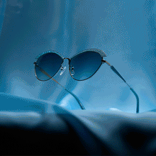 Womens | Bianca Barclay Sunglasses | Glittery Siren Teal | Silver/Teal To Grey Lenses