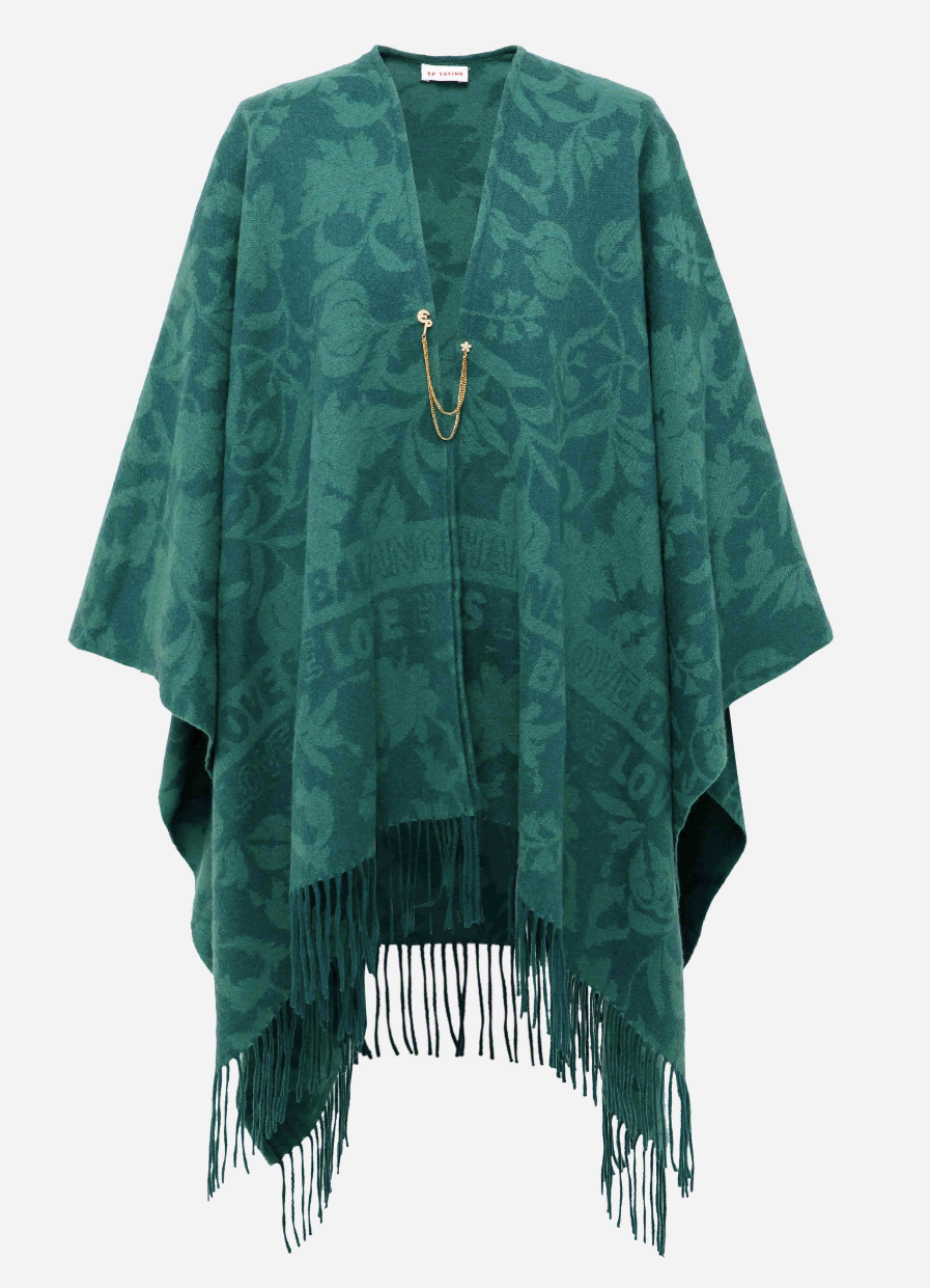 Printed Shawl | Green