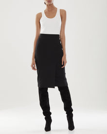 Halston | Sadie Pencil Skirt | Jet Black
