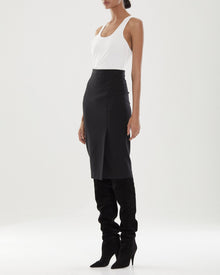 Halston | Sadie Pencil Skirt | Jet Black