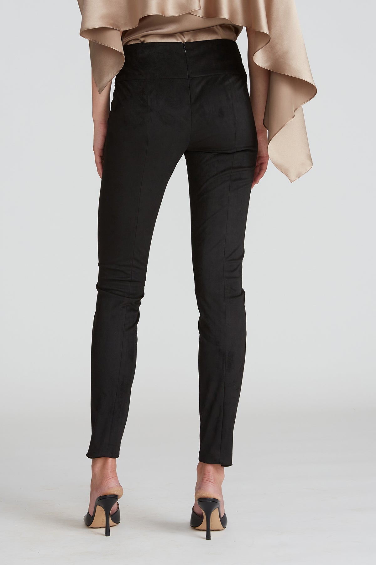 Halston | Kyra Suede Pant | Black