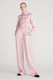 Halston | Aleah Satin Pant | Dusty Rose