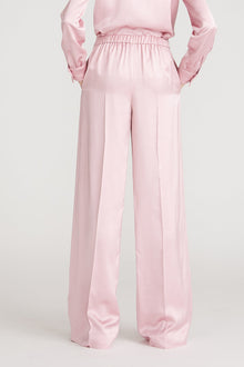 Halston | Aleah Satin Pant | Dusty Rose