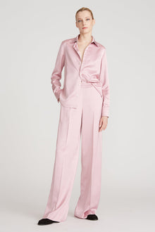 Halston | Aleah Satin Pant | Dusty Rose