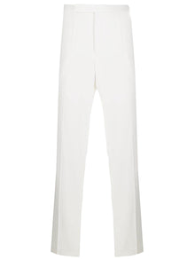 Men | Haider Ackermann | Beaumont White Cowboy Trousers
