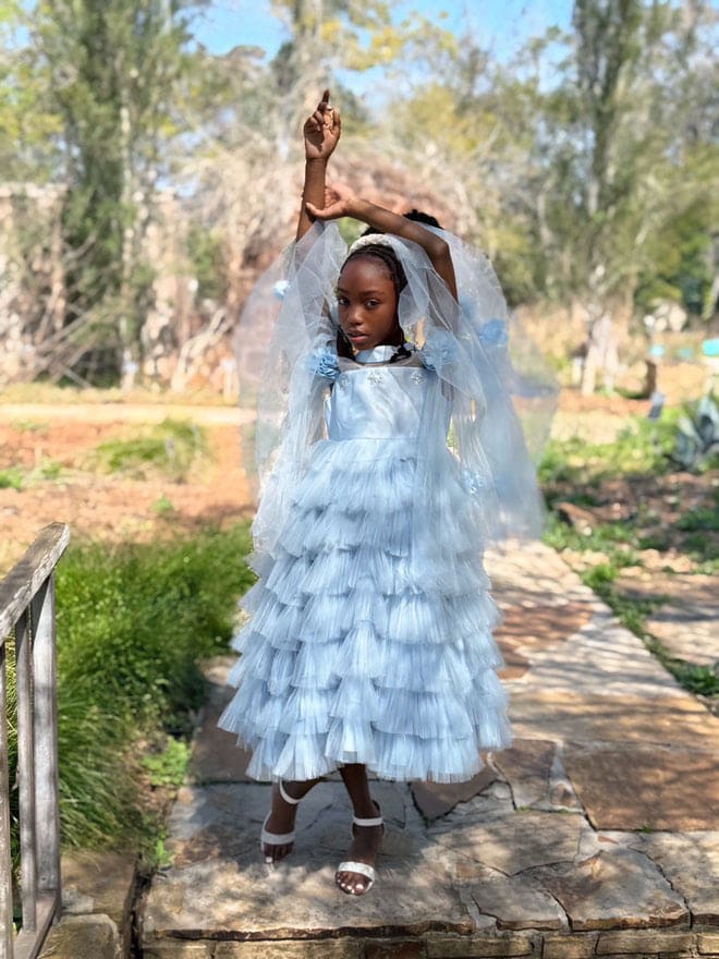 Baby Girls | Alaska Tulle Dress | Baby Blue