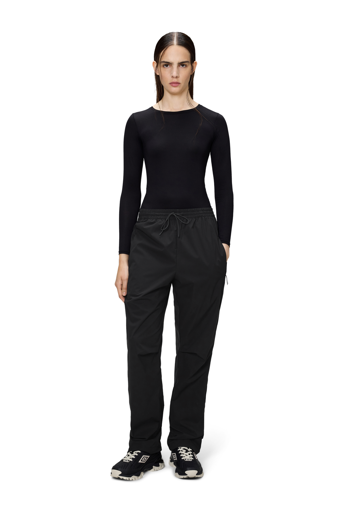 Unisex | Rains x Umbro Sneaker | Black/Vintage White