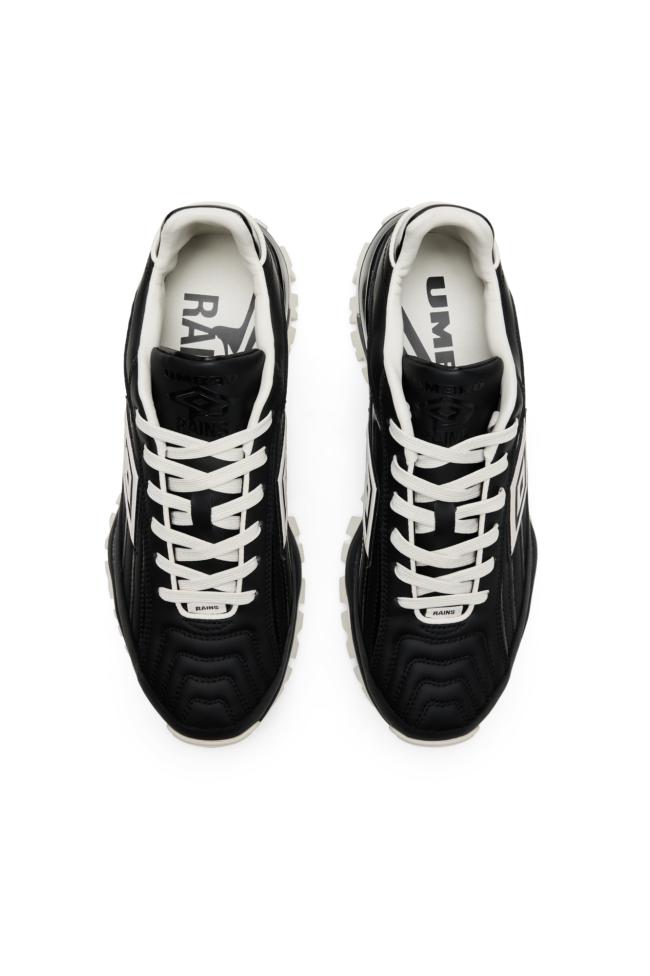 Unisex | Rains x Umbro Sneaker | Black/Vintage White