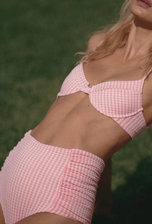 The Luisa Bottom | Primrose Plaid