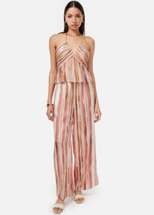 Quincey Pant | Painterly Stripe