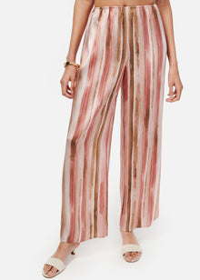 Quincey Pant | Painterly Stripe